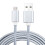 Cabo Micro-USB trançado de cor sólida, 1,8 m, azul. 8