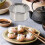 Dumpling Wrapper Cookie Press Hjem Tilbehør Husholdningsform Rustfritt Stål Maskin 5
