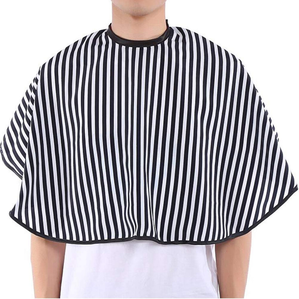 Waterproof Short Barber Cape for Haircut and Coloring, Professional Salon Makeup Bib