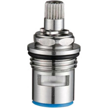 Mix Tap Inner Cartridge Replacement for Faucet, Ceramic Disc Valve Insert, 1/4 Turn, Universal Compatibility, Spare Parts