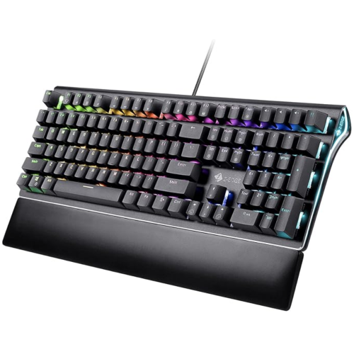 Z-Edge Mechanical Gaming Keyboard Wired USB Gaming Keyboard 108 Keys