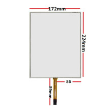 YTHYTHYTH 10.4 inch 4-wire touch screen 224*172mm is suitable for industrial computer touch pad industrial microcontroller touch pad