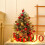 2ft Prelit Mini Tree with LED Lights, Remote & Timer, Compatible with Xmas Tabletop Decor, Home, Kitchen, Dining 3