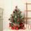2ft Prelit Mini Tree with LED Lights, Remote & Timer, Compatible with Xmas Tabletop Decor, Home, Kitchen, Dining 2