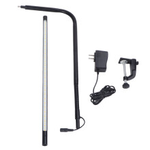 Lampă de birou cu LED integrat, gât de lebădă reglabil pentru iluminare precisă, fitil cu 54 LED-uri, iluminare moale anti-lumină albastră,