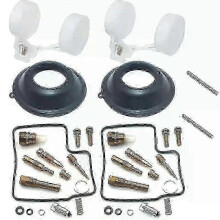 (7) XL650V Transalp 1988-2006 XL650 Carburetor Repair Kit with Plunger & Diaphragm - XN