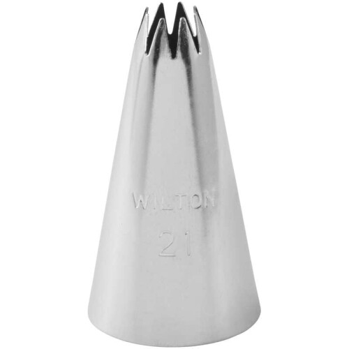 Bico de confeitar Wilton Open Star 21