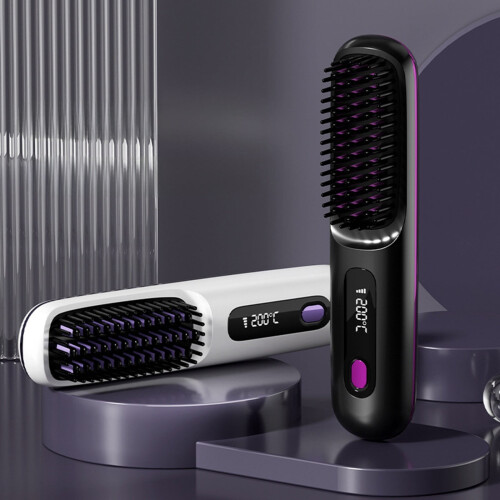 Βούρτσα μαλλιών Bella Brush Pro, Θερμική Ασύρματη Ισιωτική, Ιονική Θερμαινόμενη Βούρτσα 2