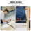 Yongwei Push to Open Latch8pcs Mini Tip Release για Ντουλάπι Ντουλάπι Σκάφος Τροχόσπιτο 7