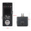 Pedale accordatore cromatico compatto per chitarra con true bypass e display LCD 3
