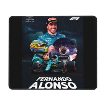 Alfombrilla de ratón Fernando Alonso con borde de goma, alfombrilla de escritorio, bloc de notas, alfombrilla de juego multicódigo para ordenadores