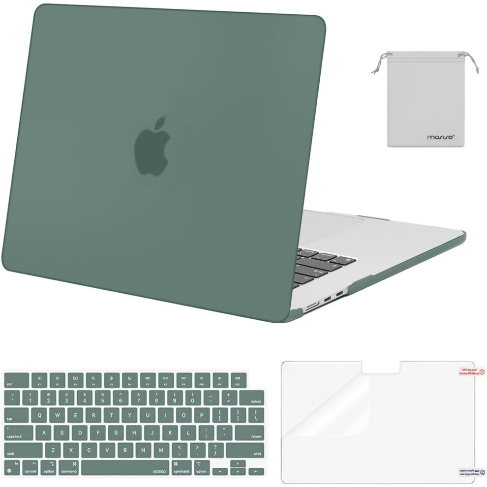 Compatible With Macbook Air 15 Inch Case 2023 2024 Release M3 A3114 M2 A2941 With Liquid Retina Display&Touch 9149926999935