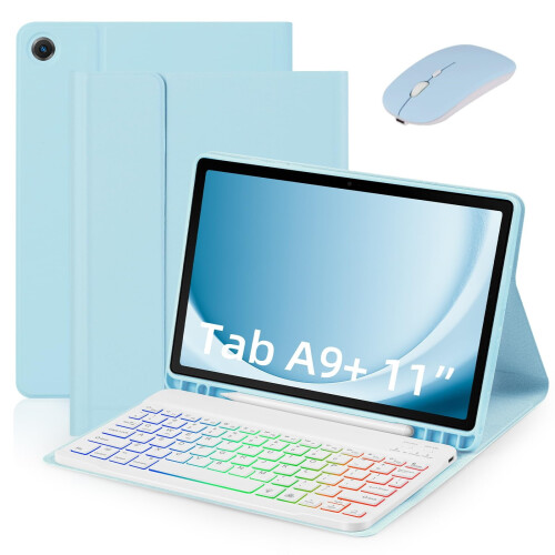 Μετατρέψτε το tablet Galaxy A9Plus5G σας σε φορητό υπολογιστή με το σετ πληκτρολογίου moobody