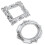 Eease Vintage Picture Frame Set for Home Decor (Silver) 2