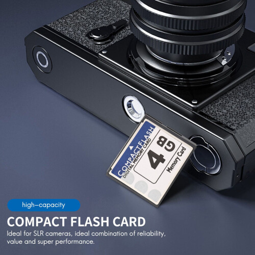 Professional 4GB Compact Flash Memory Card(White&Blue) 1