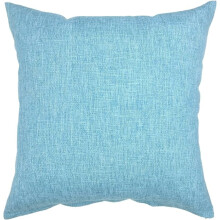 Effen katoenen linnen sierkussenhoes voor bank, fauteuil of bed, 18x18 inch (BinDamon, set van 2/4)