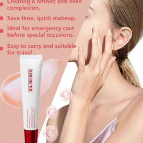 (3pcs)Oil Sucker, Extreme Mattifying Alkaline Primer, Natural matte Primer 2