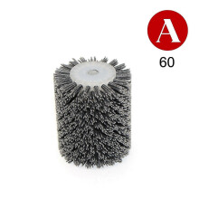 (Grit 60) Nylon Brush Bristle Wheel for Makita 9741 Sander  Abrasive Grinding & Wood Polishing, Rust Removal