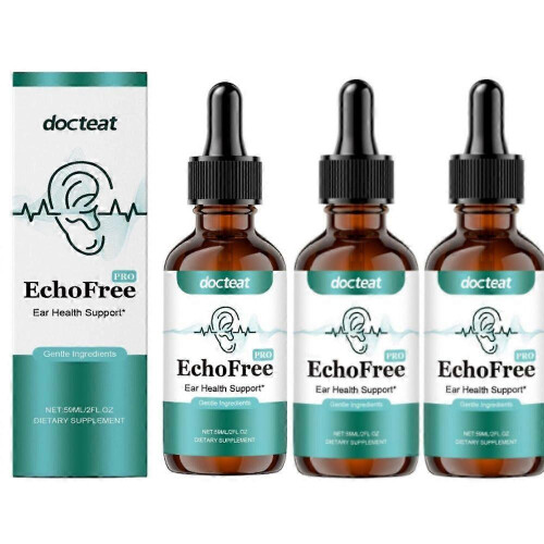 (3pcs)Tinnitus Relief Drops Echofree Ear Health Support