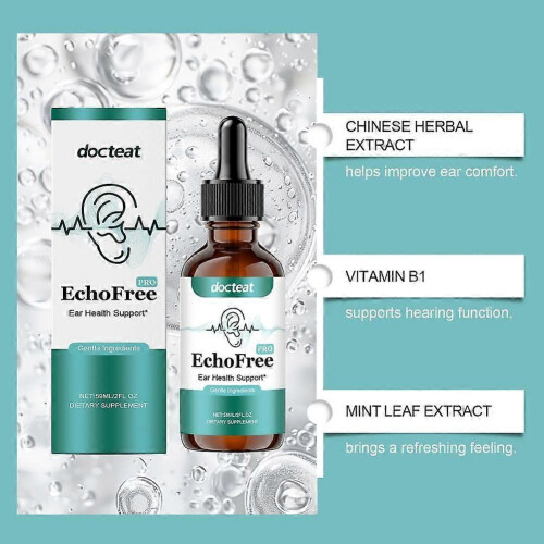 (3pcs)Tinnitus Relief Drops Echofree Ear Health Support 1