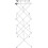 Foldable Telescopic Clothes Drying Rack SpaceSaving Adjustable 16.9329.92in White RustResistant 2