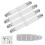 Ironing Board Cover Clips Adjustable Pad Fasteners to Keep Covers Flat and Secure White 1