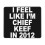 Me sinto como o Chief Keef em 2012. Mousepad com borda de borracha, compatível com computadores e laptops, multiuso para mesa, escrita e jogos. 1