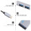 2 Pieces Hub Expansion Transfer Adapters Portable Data USB Multi Charger Multi-Port 2.0 5
