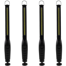 4X Cob Multi-Function Flashlight Car Repair Light Outdoor USB Charging Hand Lamp