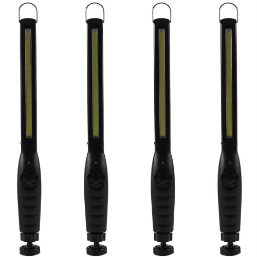 4X Cob Multi-Function Flashlight Car Repair Light Outdoor USB Charging Hand Lamp