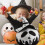 Μαξιλάρι κολοκύθας για το Halloween με καπέλο μάγισσας, θήκη μαξιλαριού Jack o' Lantern - 4