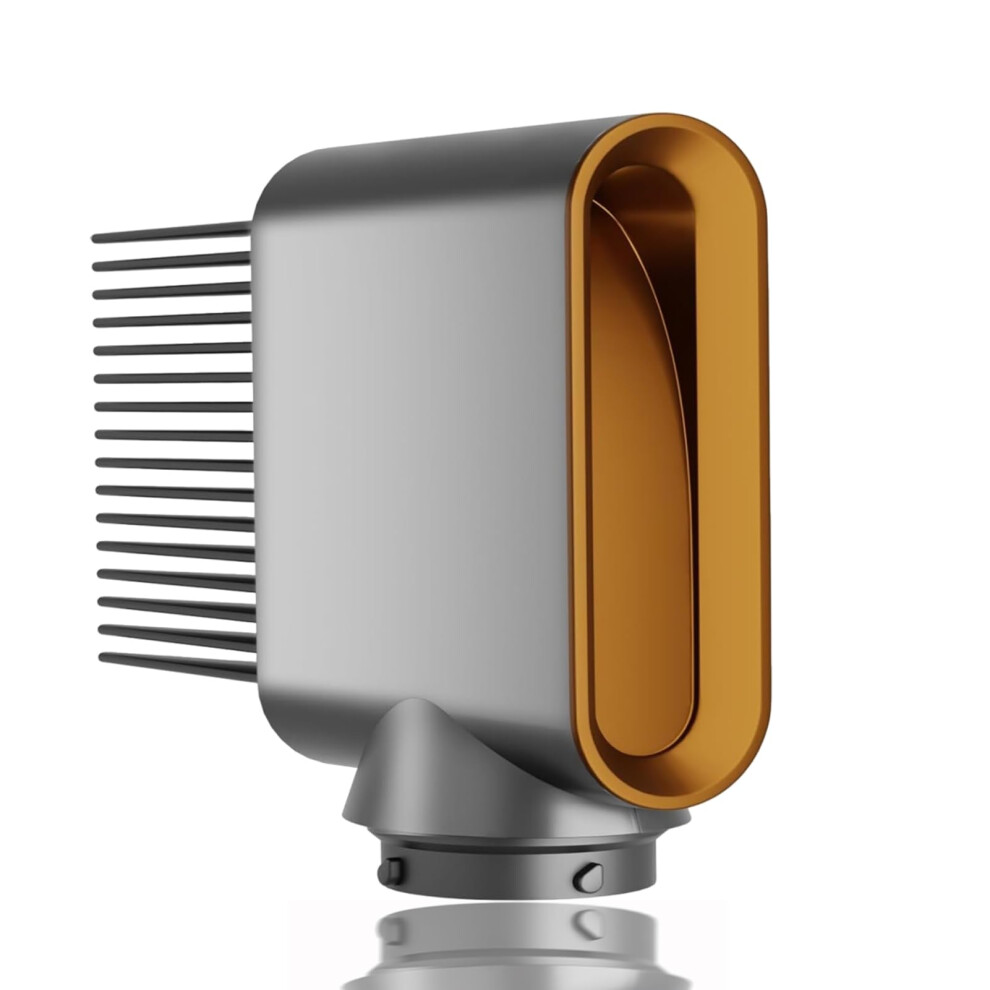 Gold Wide Tooth Comb Attachment Hs01 Hs05 For Detangling Curly Coily Hair For Dyson Airwrap