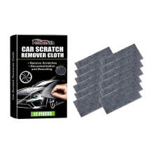 (1 box) 12Pcs NANO SPARKLE CLOTH FOR CAR SCRATCHES NANO MAGIC CLOTH SCRATCH REMOVER
