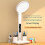 (Regular style, Plug in payment) New Table Lamp Desk Lamp Study Reading Light with Fan LED Clock Eye Protection~ 2