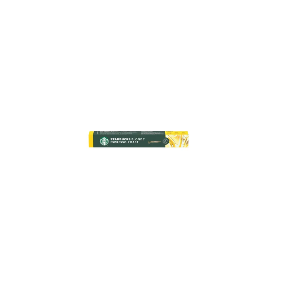 Starbucks Nespresso Blonde Espresso Roast Pack Of 10