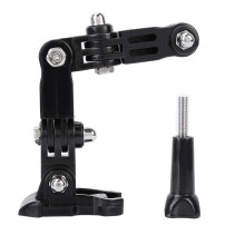 Helmet Mount Arm Adjustable, Camera Mount Arm for Sports Cameras, Sports Camera Housing Adapter