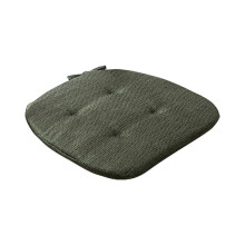 (L, Atrovirens) Anti-slip Chair Cushion Soft Breathable Comfortable Protective Lightweight Square Floor Butt Pillow Pad for Home KAESI