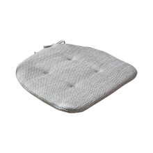 (L, Grey) Anti-slip Chair Cushion Soft Breathable Comfortable Protective Lightweight Square Floor Butt Pillow Pad for Home KAESI