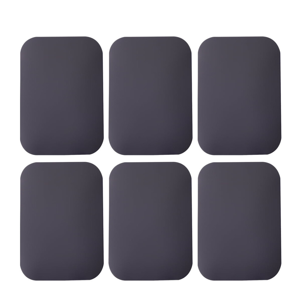 Mizh 20Pcs Mobile Phone Bracket Accessories Patch Mobile Phone Magnetic Sheet Mobile Phone Holder Iron Plate Black 9173940125308