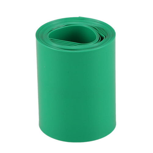 2M50mm Guaina termorestringente in PVC verde scuro per 2x