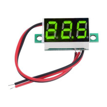 jixopn0.36Inch LED Digitale Voltmeter met Blauw/Rood/Groen LED-display DC4.5V-30V Spanningspaneelmeter Voltdetector Monitorpaneel