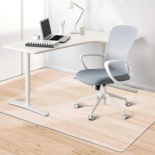 Waterproof PVC Chair Mat for Hardwood Floors, Heat Resistant AntiScratch Desk Floor Protector, Rectangle 30'x46' to 48'x60'