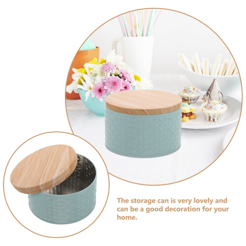 Eease Candy Packing Box Iron Cookie Case Cookie Box Holiday Cookie Candy Box 2