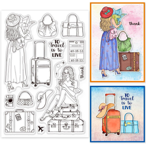 Διαφανείς σφραγίδες σιλικόνης για DIY Scrapbooking, κατασκευή καρτών, χειροτεχνίες από
