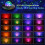 LED Sky Projector Galaxy Sky Projection Lamp Remote Control Bluetooth Bedroom Night Light, Electronics Gadgets 4