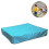(150x150x20cm,Sky Blue)Sandbox Cover, Sandbox Canopy With Drawstring, Sandpit Pool Cover 2
