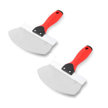 2 Pack Stainless Steel Spatula Bucket Shovel for Drywall Hand Tools Paint Shovel