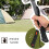 Camping Hammer Tent Peg Puller,  Carbon Steel Hook Angle Design (Orange) 3