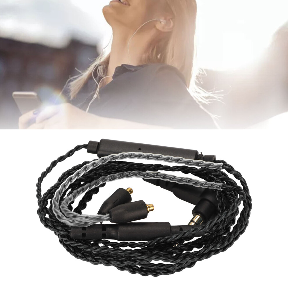 Ofc Earphone Cable With Mic 120Cm For Se215 Se535 W Series Black 3681373475922