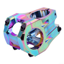 CNC Bicycle Handlebar Stem DH AMEnduro Compatible, Lightweight Aluminum Alloy, 35mm Length, Silver